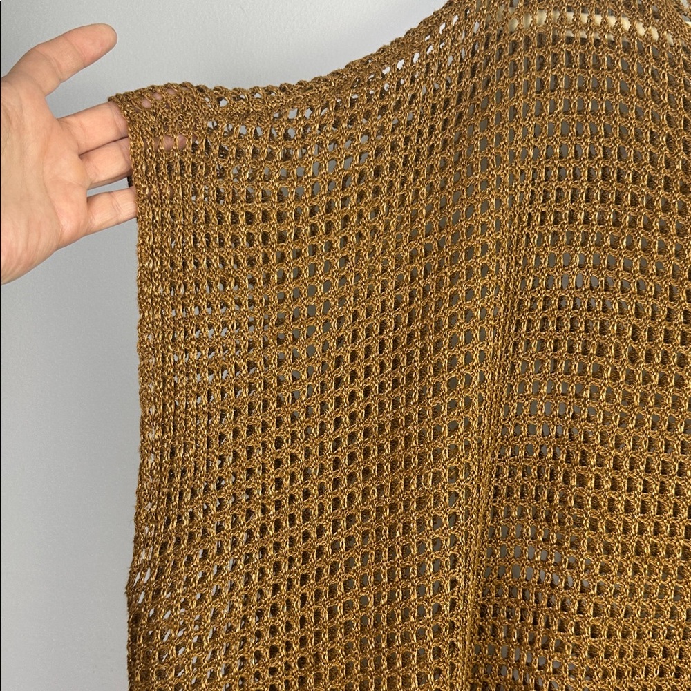 NEW Eileen Fisher Organic Linen Delave Bateau Neck Top 2X Boxy Fit Short Length - Picture 7 of 16